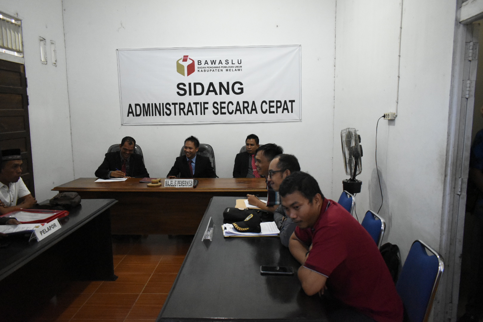 BAWASLU GELAR SIDANG ADMINITRATIF SECARA CEPAT