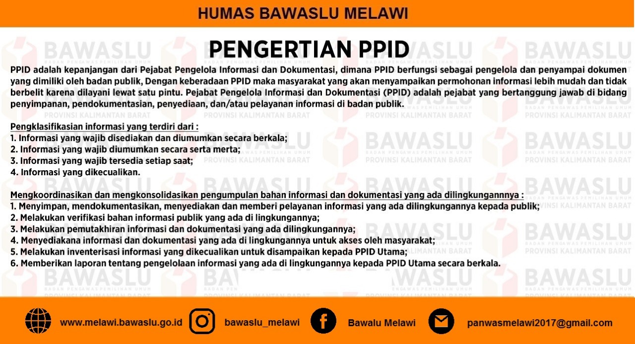 Profil UPID (Unit Pelayanan Informasi dan Dokumentasi)