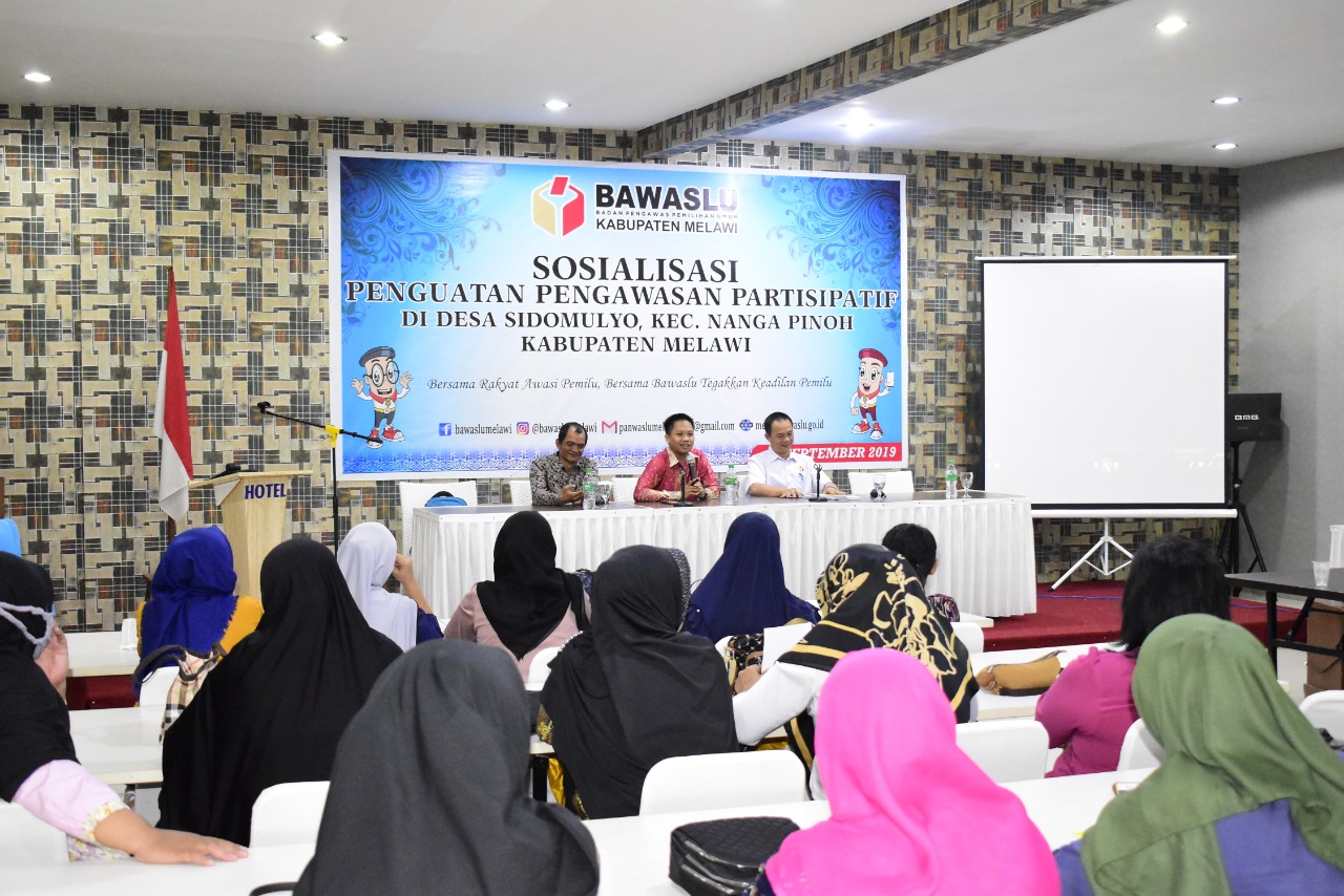 Sosialisasi Penguatan Pengawasan Partisipatif Desa oleh Bawaslu Melawi