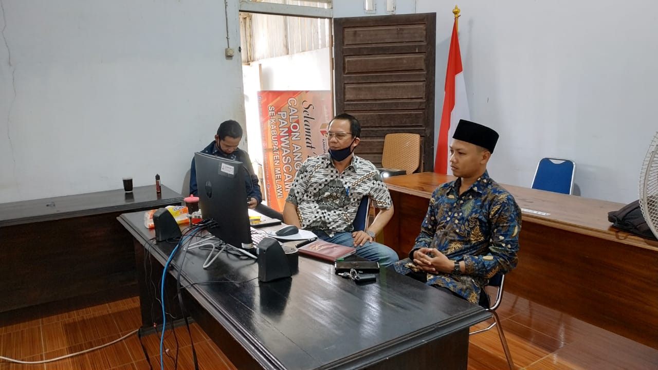 BAWASLU MELAWI RESMI AKTIFKAN JAJARAN AD-HOC PANWASLU KECAMATAN DAN PENGAWAS KELURAHAN/DESA (PKD)