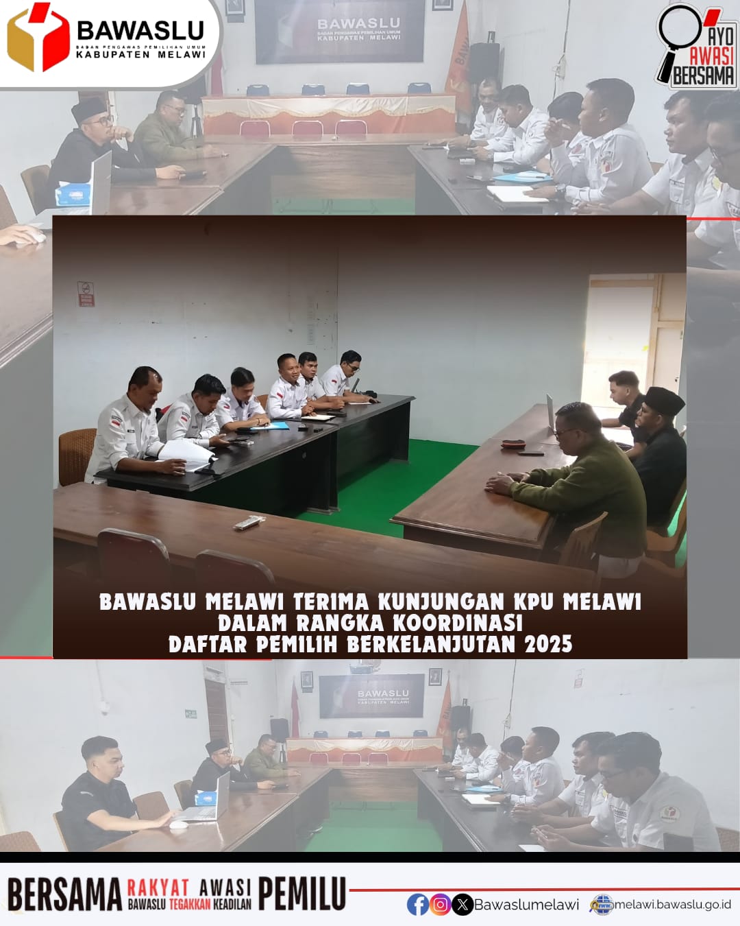 Dalam Rangka Koordinasi Daftar Pemilih Berkelanjutan 2025