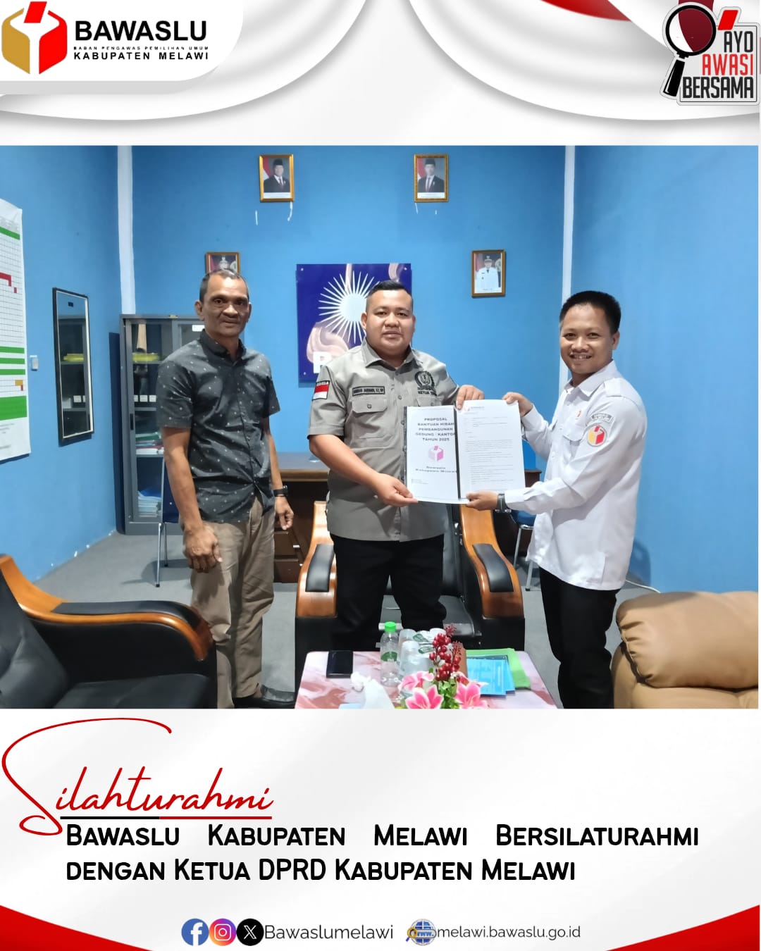 Silaturahmi dan Penyerahan Proposal
