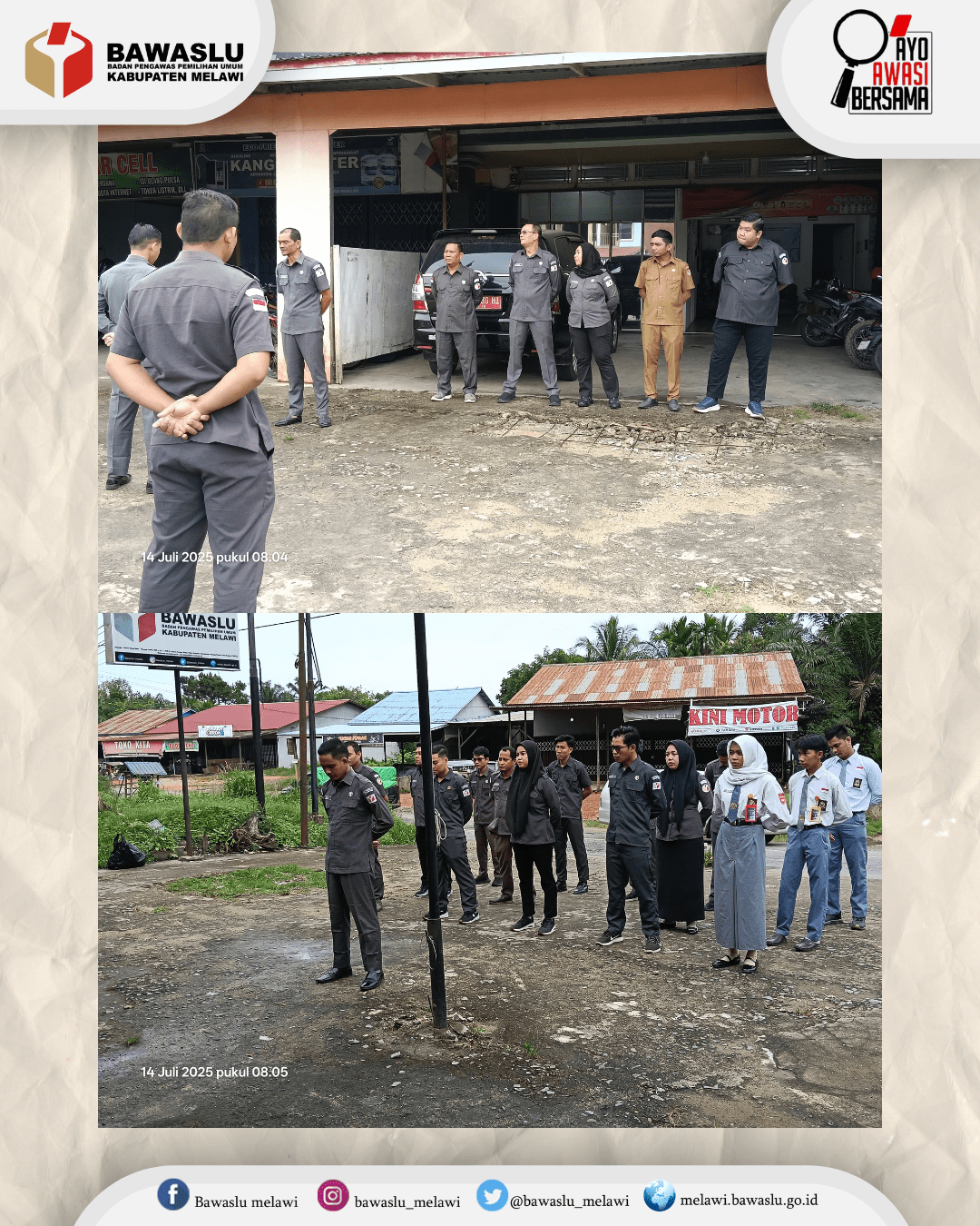 Apel Senin 14 Juli 2025