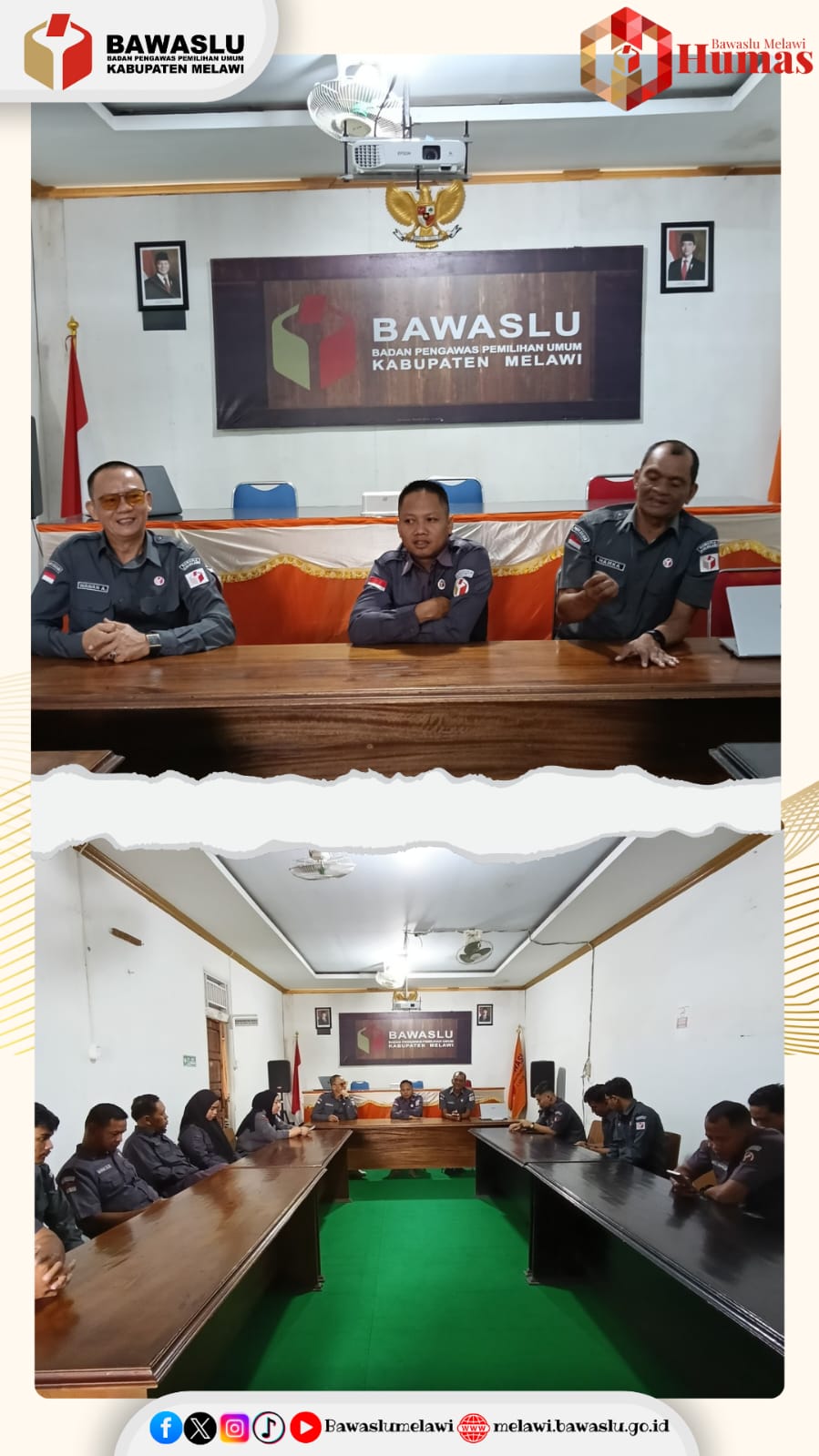 Bawaslu Melawi Matangkan dan pemantapan Persiapan Kegiatan P2P 2025