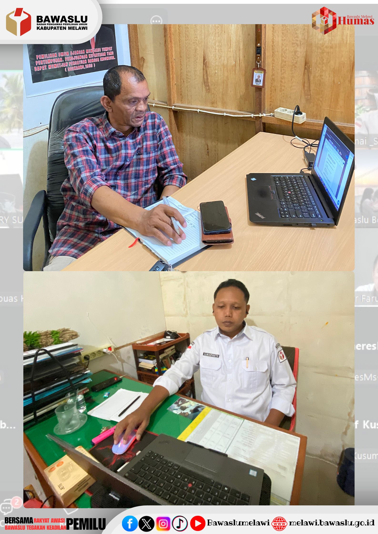 Bawaslu Kabupaten Melawi Hadiri Rapat Koordinasi Persiapan Penyusunan Laporan Akhir  Divisi Pencegahan Tahun 2025 yang Diselenggarakan oleh Bawaslu Provinsi Kalimantan Barat