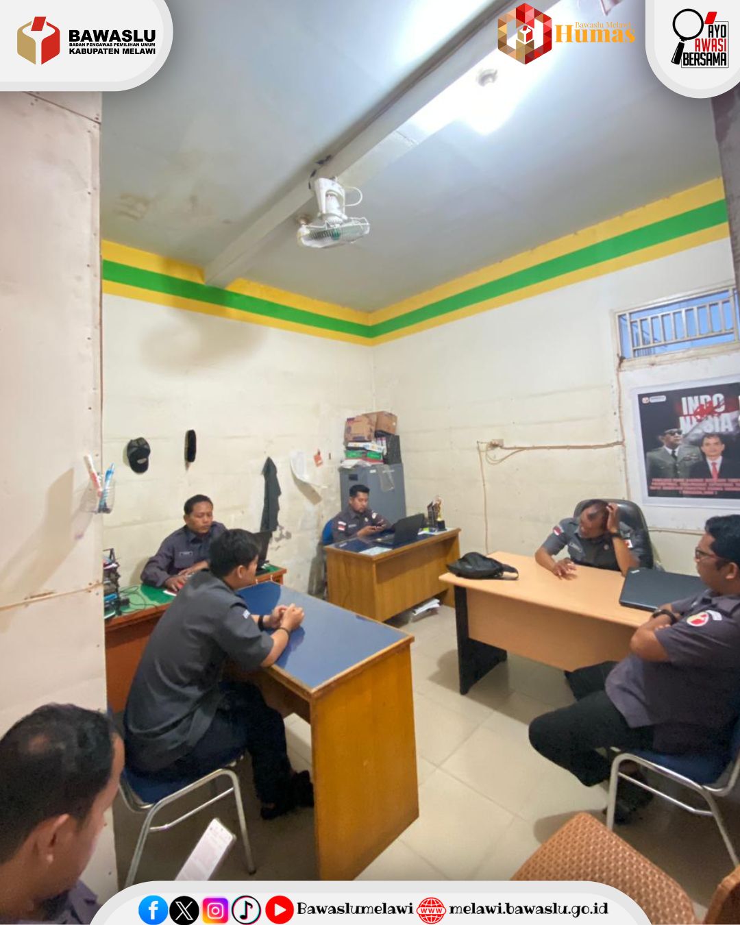 Divisi HP2H Bawaslu Melawi Gelar Rapat Perdana Tahun 2026