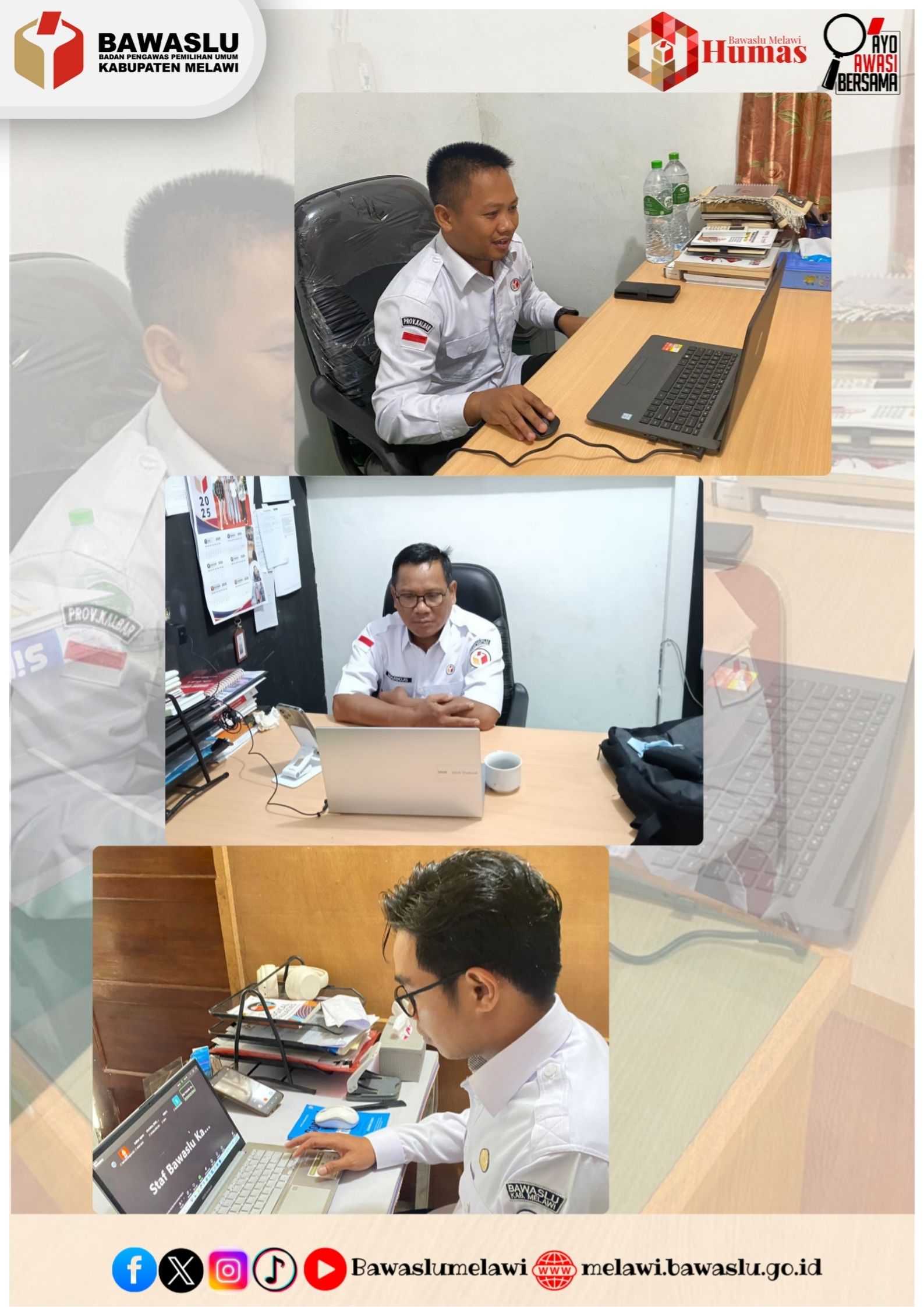Bawaslu Kabupaten Melawi mengikuti Kegiatan melalui Daring (Zoom) yang diselenggarakan oleh Bawaslu Provinsi Kalbar dalam hal memberikan masukan terhadap Presentasi IKU Divisi PP dan Datin Bawaslu Kab/Kota Se-Kalbar