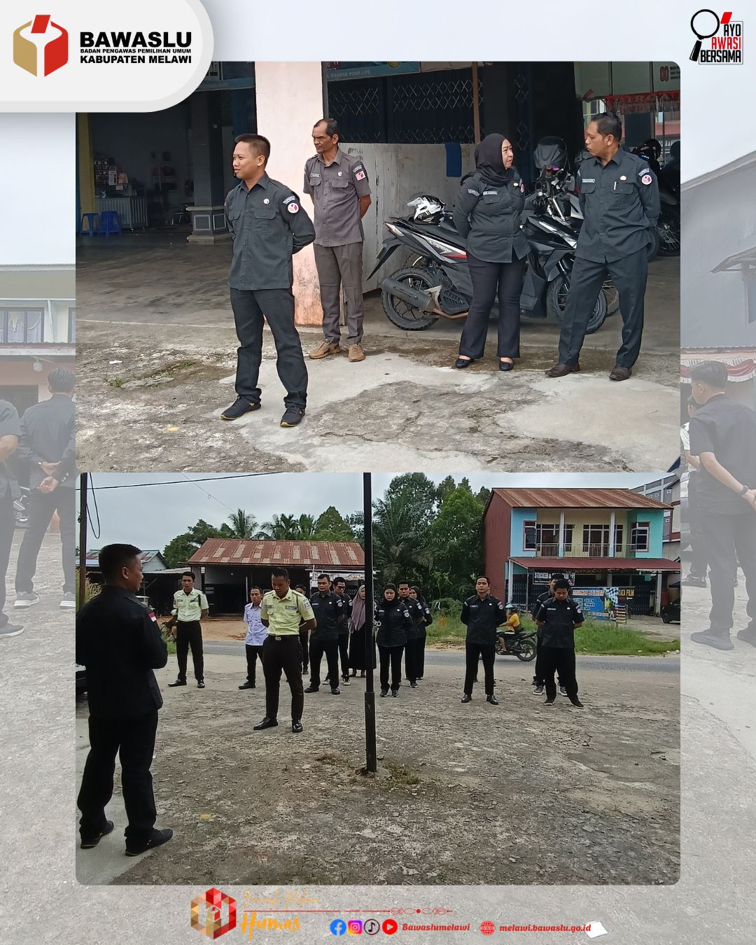 Apel Perdana Pasca Idul Fitri, Bawaslu Melawi Tekankan Disiplin dan Perkuat Silaturahmi