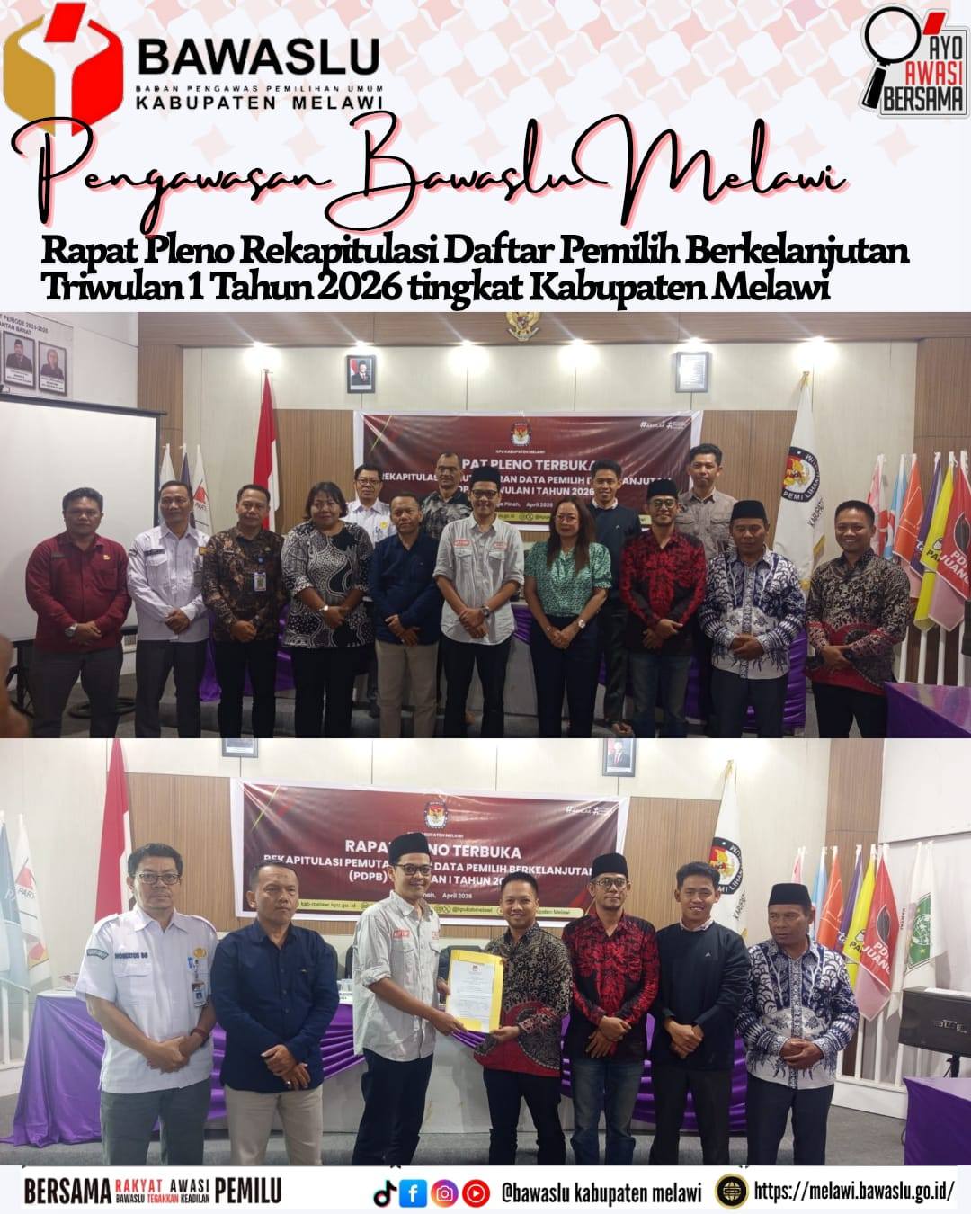 Pengawasan rapat pleno