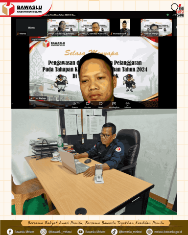 Gelar Selasa Menyapa, Bawaslu Melawi Jadi Tuan Rumah, Perkuat Strategi Pengawasan Kampanye