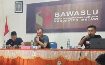 Rapat Kerja Teknis Peningkatan SDM Penyelesaian Sengketa Bawaslu Kabupaten Melawi