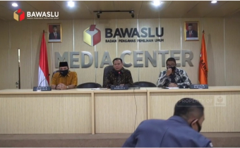 KONFERENSI PERS BAWASLU RI “SIAP MENGAWASI LANJUTAN TAHAPAN PILKADA TAHUN 2020 “
