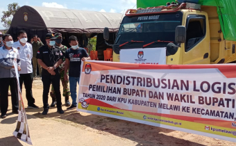 BAWASLU MELAWI KAWAL PELEPASAN LOGISTIK