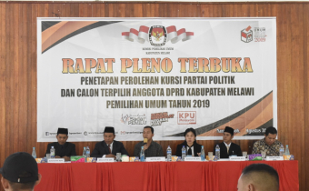 Bawaslu Melawi Hadiri Pleno Penetapan Kursi Parpol dan Calon Terpilih Anggota DPRD Melawi