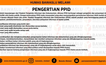 Profil UPID (Unit Pelayanan Informasi dan Dokumentasi)