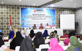 Sosialisasi Penguatan Pengawasan Partisipatif Desa oleh Bawaslu Melawi