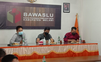 PEMBINAAN DAN PENINGKATAN KAPASITAS PENANGANAN DAN PENINDAKAN PELANGGARAN BAWASLU KABUPATEN MELAWI