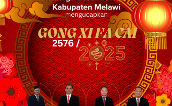 Bawaslu Melawi, Mengucapkan Gong XI FA cai