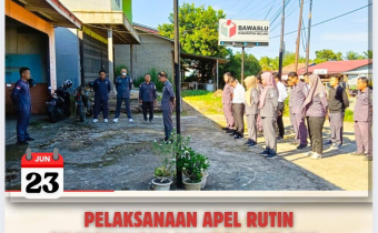 Apel Pagi Senin 23 Juni 2025