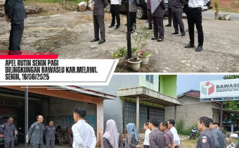 Apel rutin setiap hari Senin