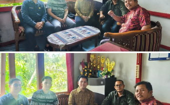 Bawaslu Kab. Melawi Bersama KPU Kab. Melawi  Berkoordinasi di Kantor Disdukcapil Kab. Melawi