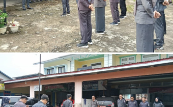 Badan Pengawas Pemilihan Umum (Bawaslu) Kabupaten Melawi menggelar apel pagi rutin pada Senin, 30 Juni 2025