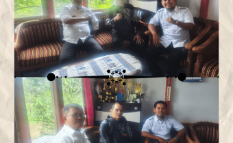 Koordinasi dengan Disdukcapil Kabupaten Melawi 