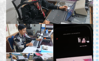 Bawaslu Melawi Ikuti Rapat Daring Realisasi Rancangan Aktualisasi CPNS 2025