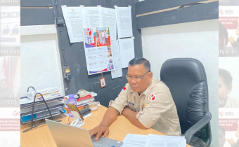 Anggota Bawaslu Melawi Markus, S.H Jadi Narasumber Pendidikan P2P secara daring Bahas Penyelesaian Sengketa Proses Pemilu