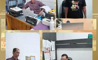 Bawaslu Melawi Ikuti Rapat Nasional Konsolidasi Demokrasi Secara Daring