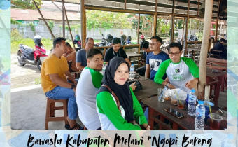 Bawaslu Kabupaten Melawi “Ngopi Bareng Pengawasan” dalam Rangka Konsolidasi Demokrasi