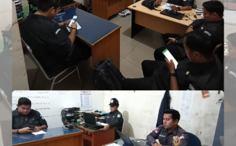 Bawaslu Kabupaten Melawi melalui Kordiv. HP2H Gelar Rapat Internal Bahas Indikator Kinerja Utama (IKU)