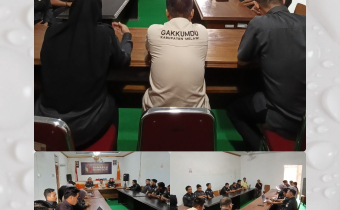 Bawaslu Melawi Gelar Rapat Internal, Tekankan Kedisiplinan Kerja Jajaran Pegawai Bawaslu Kabupaten Melawi