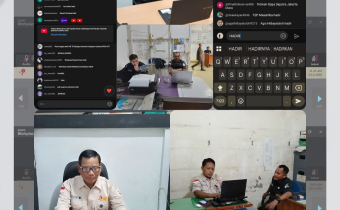 Bawaslu Melawi Ikuti Rapat Daring Kick Off Peserta Pendidikan Partisipatif (P2P) Bawaslu RI