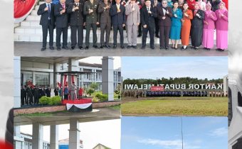 Bawaslu Kabupaten Melawi Hadiri Upacara Peringatan Hari Lahir Pancasila Tahun 2026