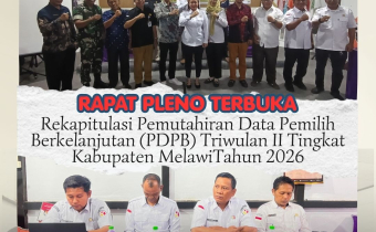 Bawaslu Melawi Kawal Ketat Pleno, Sampaikan Temuan dan Masukan Strategis Data Pemilih