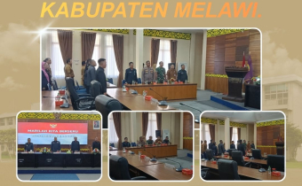 Partisipasi Bawaslu Kabupaten Melawi  dalam Perkuat Sinergi Antar Lembaga, Markus Hadiri Rapat Paripurna DPRD Melawi Bahas KUA-PPAS APBD 2027.