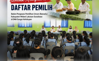 BAWASLU MELAWI AJAK PEMILIH PEMULA AWASI DAFTAR PEMILIH
