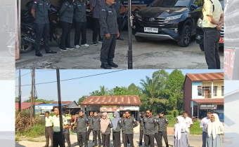 Apel Rutin Senin Pagi, Bawaslu Melawi Tekankan Kedisiplinan dan Peningkatan Kapasitas SDM