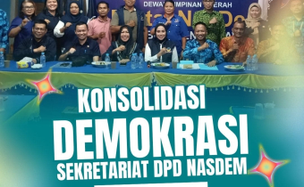 Perkuat Sinergi Jelang Pemilu, Bawaslu Melawi Kunjungi Sekretariat DPD NasDem