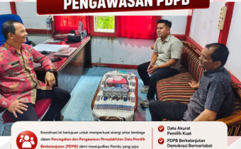  BAWASLU MELAWI KOORDINASI DENGAN DISDUKCAPIL, PERKUAT PENCEGAHAN & PENGAWASAN PDPB