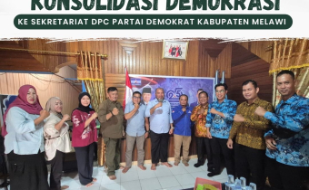 Rajut Silaturahmi dan Evaluasi Pasca pemilu 2024, Bawaslu Melawi Gelar Konsolidasi Demokrasi Bersama DPC Demokrat