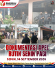 Bawaslu Kabupaten Melawi Laksanakan Apel Rutin Senin Pagi