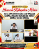 Ketua dan Anggota serta Staf Operator Bawaslu Melawi mengikuti E-Monev CERMAT Secara Daring